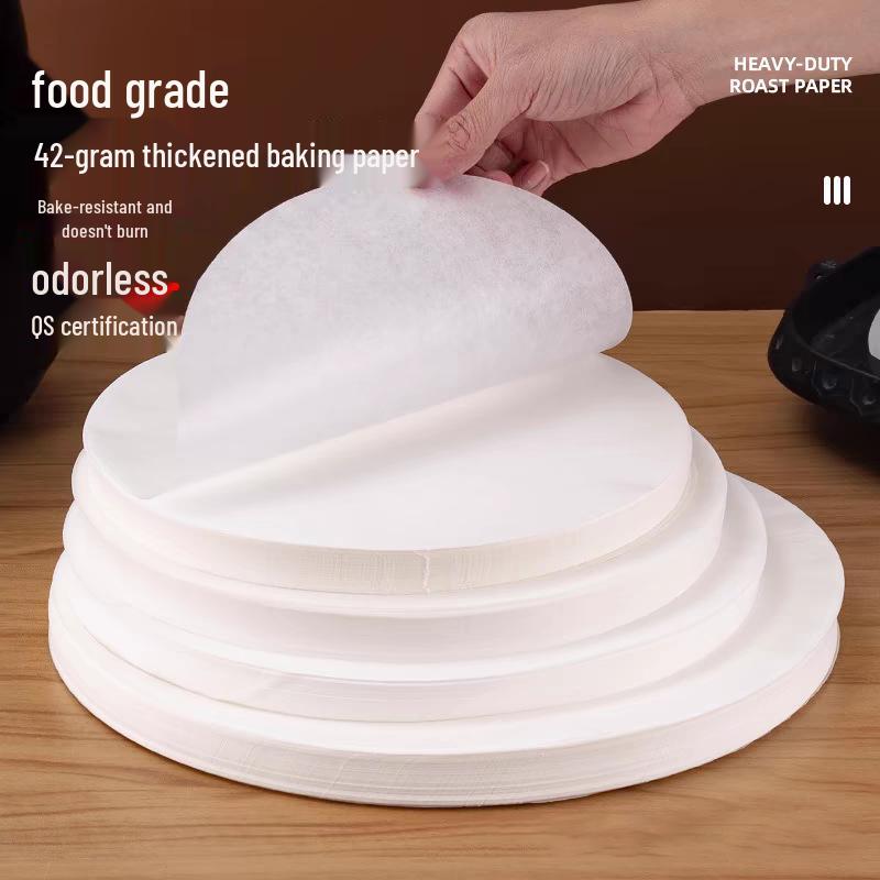 Non-Stick Round Silicone Oil Paper for Baking & BBQ
