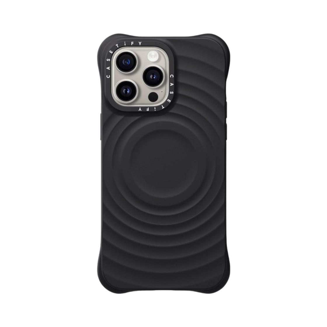Casetify iPhone MagSafe Ripple Case Black 14 Pro чёрный