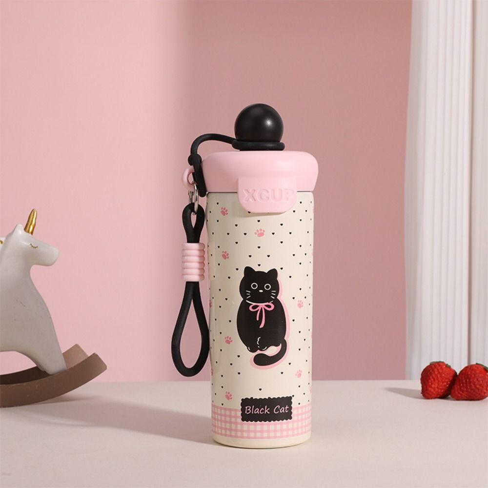 316 Stainless Steel Thermos Bottle 600ml Vacuum Flask Cold Beverages Cups  for Student Children