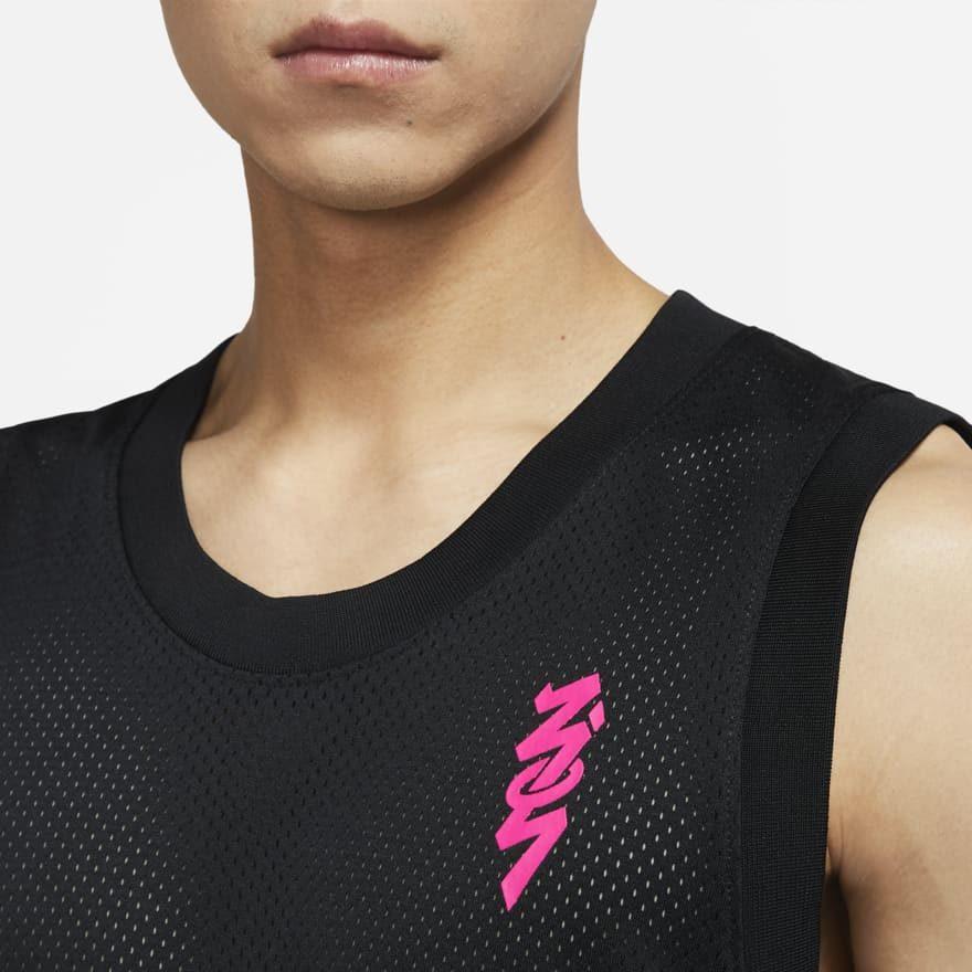 Jordan DRY ZION Tank Tops Men's Black Crew Neck Moderate Straight Fit DR2112-010
