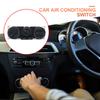 Air Condition Knob Air Conditioner Control Button A/C Control Switch 1J0 820 045 F for VW Golf 2000-2006 for VW Jetta 2000-2005