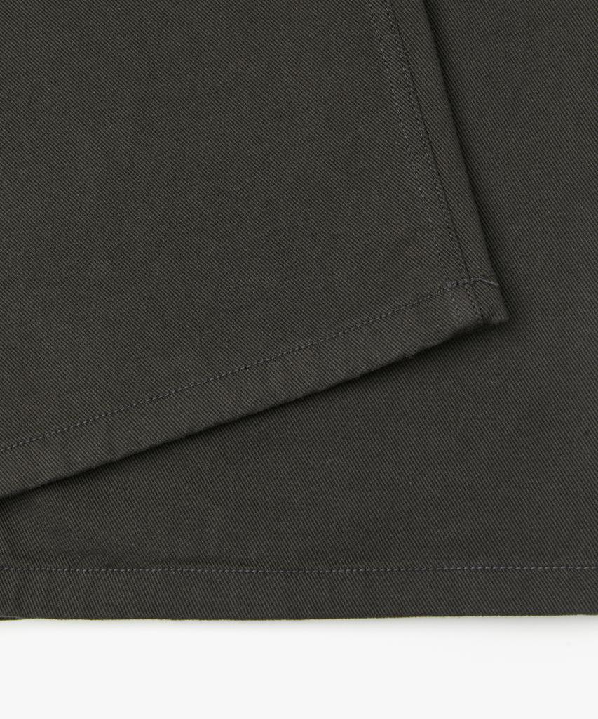 COFWI Jonos Multi-Tuck Wide Pants Charcoal Brown