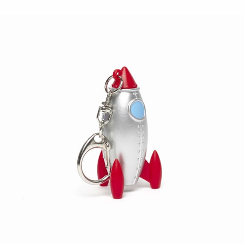 Kikkerland Rocket Keychain KRL79