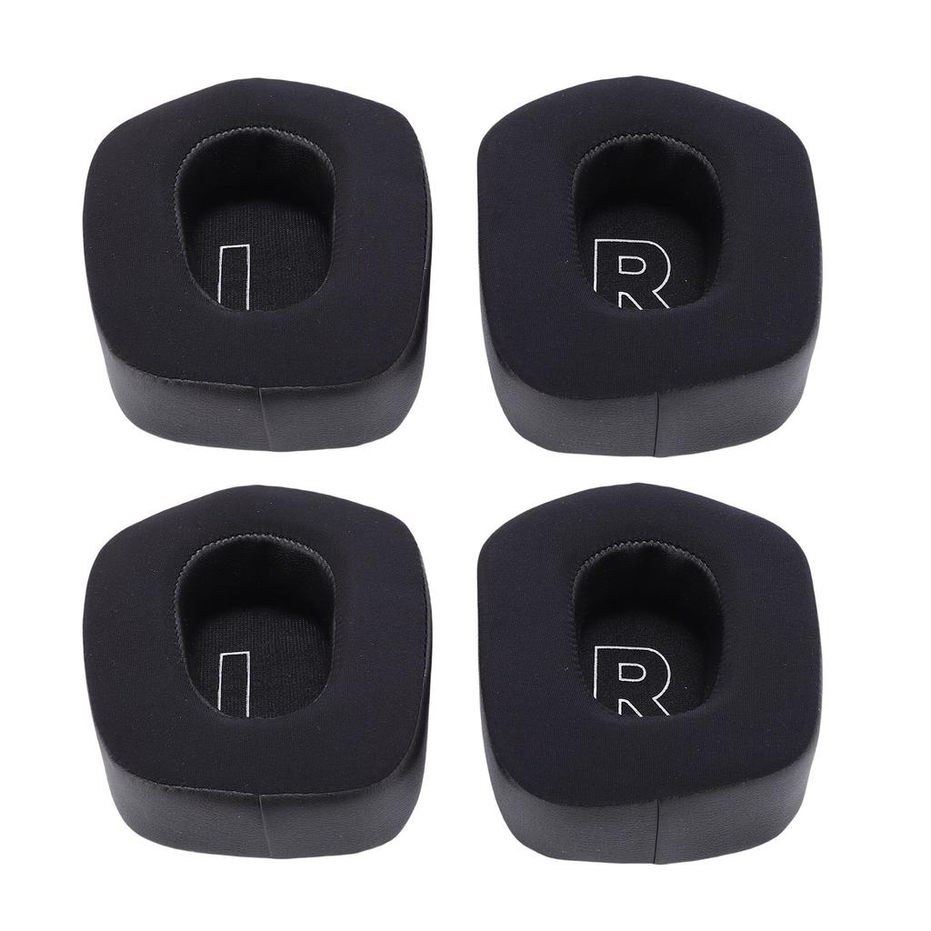 2 Paar Kühlgel-Ohrpolster Ersatz für Logitech G733 Wireless Headset Proteinleder Memory