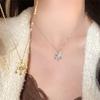 Ping An Women's Chinese-Style Longevity Clavicle Necklace - Elegant Luxury Accessory