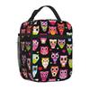 Owl Funny Lunch Bag Women Portable Lunch Box Insulated Cooler Reusable Bento Container Waterproof for Work School Travel Picnic