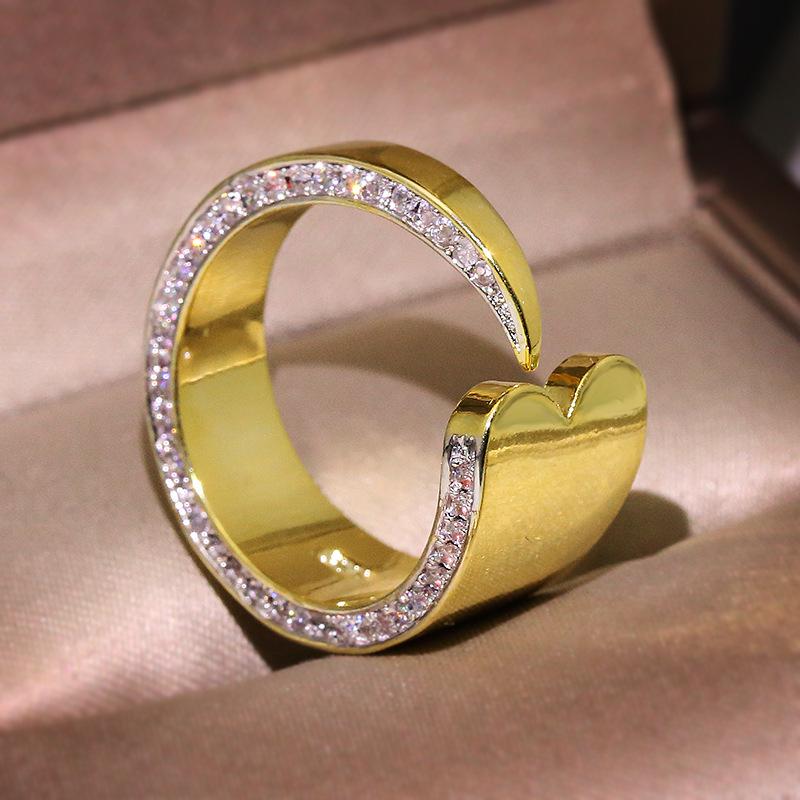 Resizable Size Silver Fingers Thumb Ring Opening Unisex Jewelry Top Quality Unique Smooth Geometric Ring