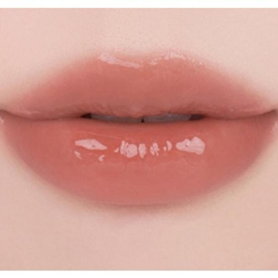 rom&nd Juicy Lasting Tint 09 Mulled Peach — Soft Muted Peach Glossy Long-Lasting Lip Tint