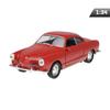 Model 1:34, VW Karmann Ghia Kupé, červená
