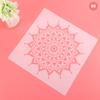30Cm Diy Craft Mandala Mold For Painting Stencils Stamped Paper Card Template