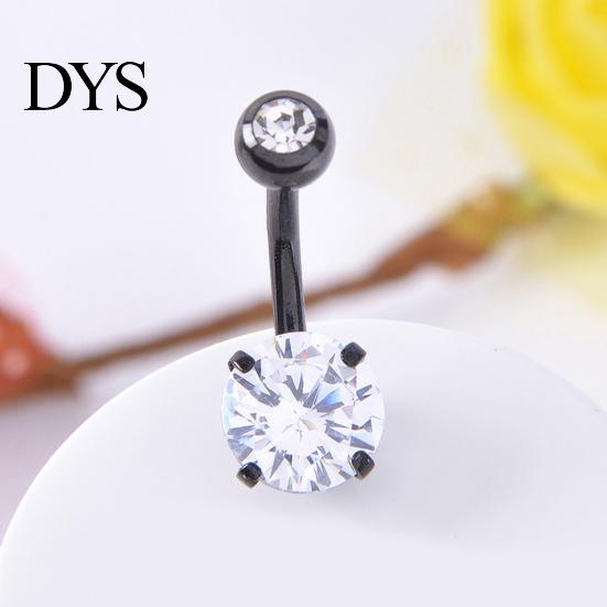 Belly Ring Navel Cute Comfortable Smooth Surface Barbells Body Jewelry Piercing for Banquet Rings