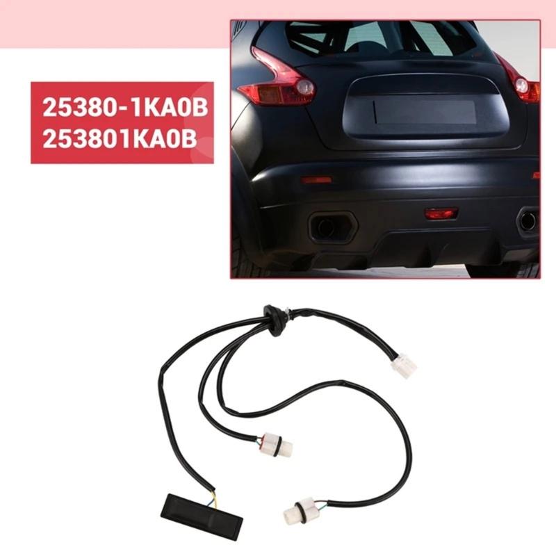 Rear Tunk Lid Boot Release Handle Switch for 2011-2015 25380-1KA0B Replacement Tailgate Lock Boot Opening Button