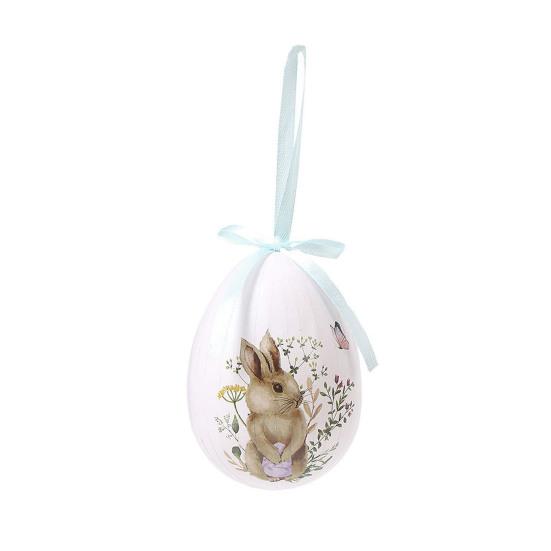 Easter Egg Foam Rabbit Ornaments Decorative Easter Decorations for Indoor Outdoor Use Christmas Holiday Party Decor Festive Atmosphere Accent