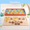 Wooden Duck Fishing Game For Kids Educational Toy For Early Learning And Number Skills