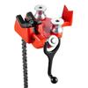 VEVOR Heavy-Duty Pipe Chain Vise, 1/8" - 5" Pipe Capacity, 26" Rugged Chain & Cast Iron Base