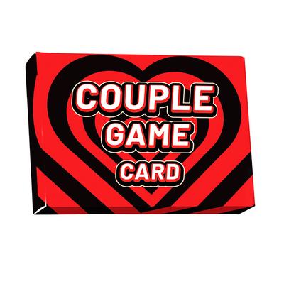 50-Pack Love Signal Heart Flap Interactive Relationship Cards Truth Or Dare Couple Game Card Quiz_couple Communication Game Set