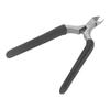 Professional Stainless Steel Cuticle Trimmer Dead Skin Remover Inline Spring Slip Resistant Cuticle Trimmer Black