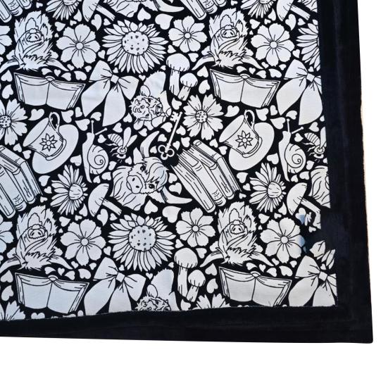 DIY Coloring Blanket Washable Coloring Craft Blanket Color Your Own Blanket Reusable Personalized Art Project