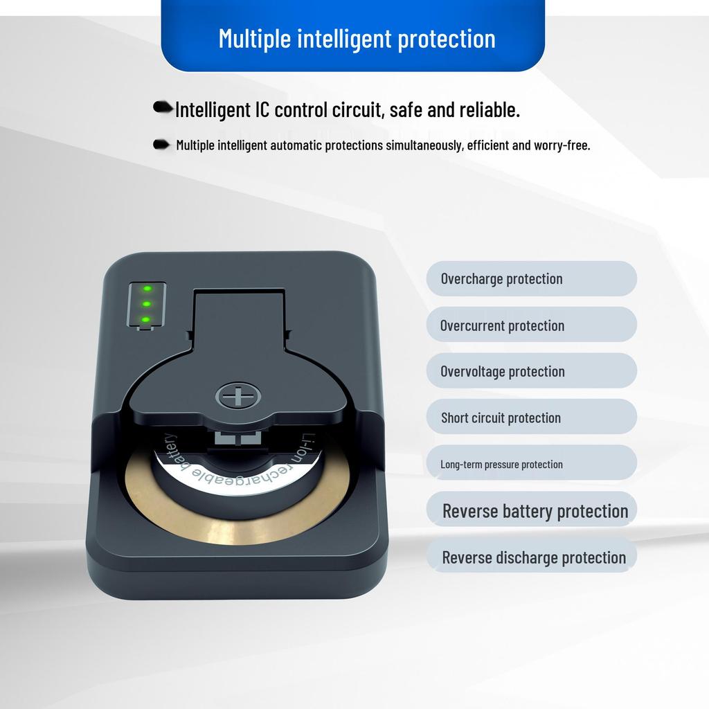Universal Button Battery Charger for LIR2032/1632/2450 4.2V