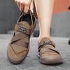 Fashion 2024 Sandals men Summer Men Hollow Non-slip Cool Breathable All-match Classic Wearable Fashion Casual Leather men Sandals