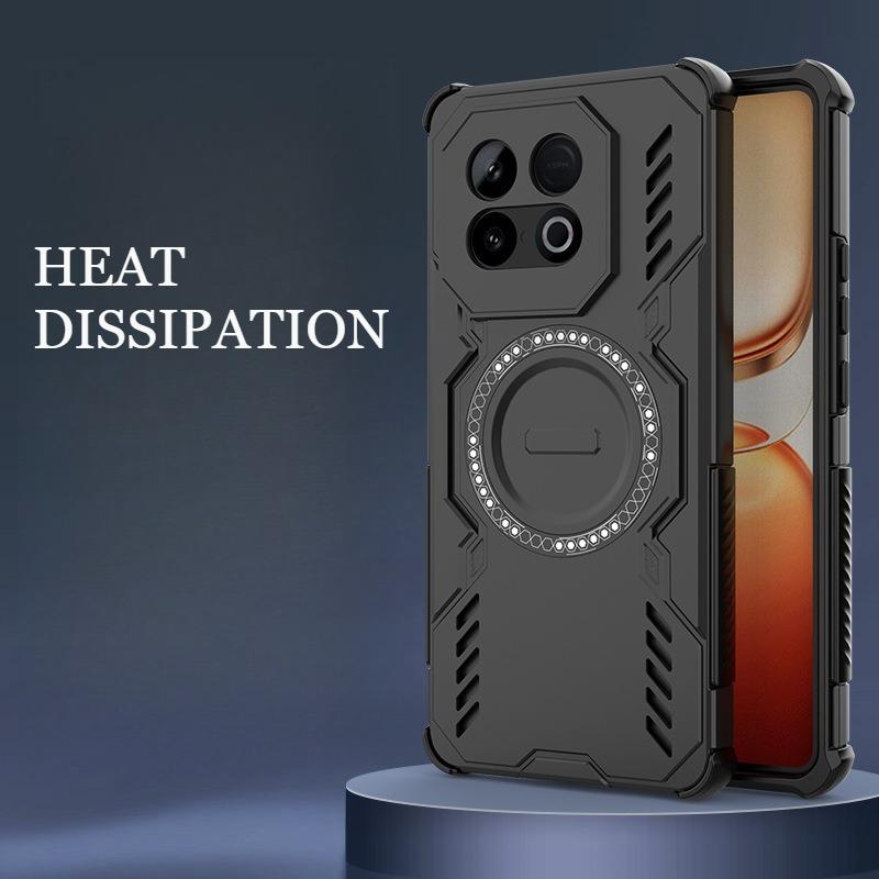 Magsafe Phone Case for Vivo IQOO Z10 Turbo,Magnetic Heat Dissipation Phone Case Cover for Vivo IQOO Neo 10