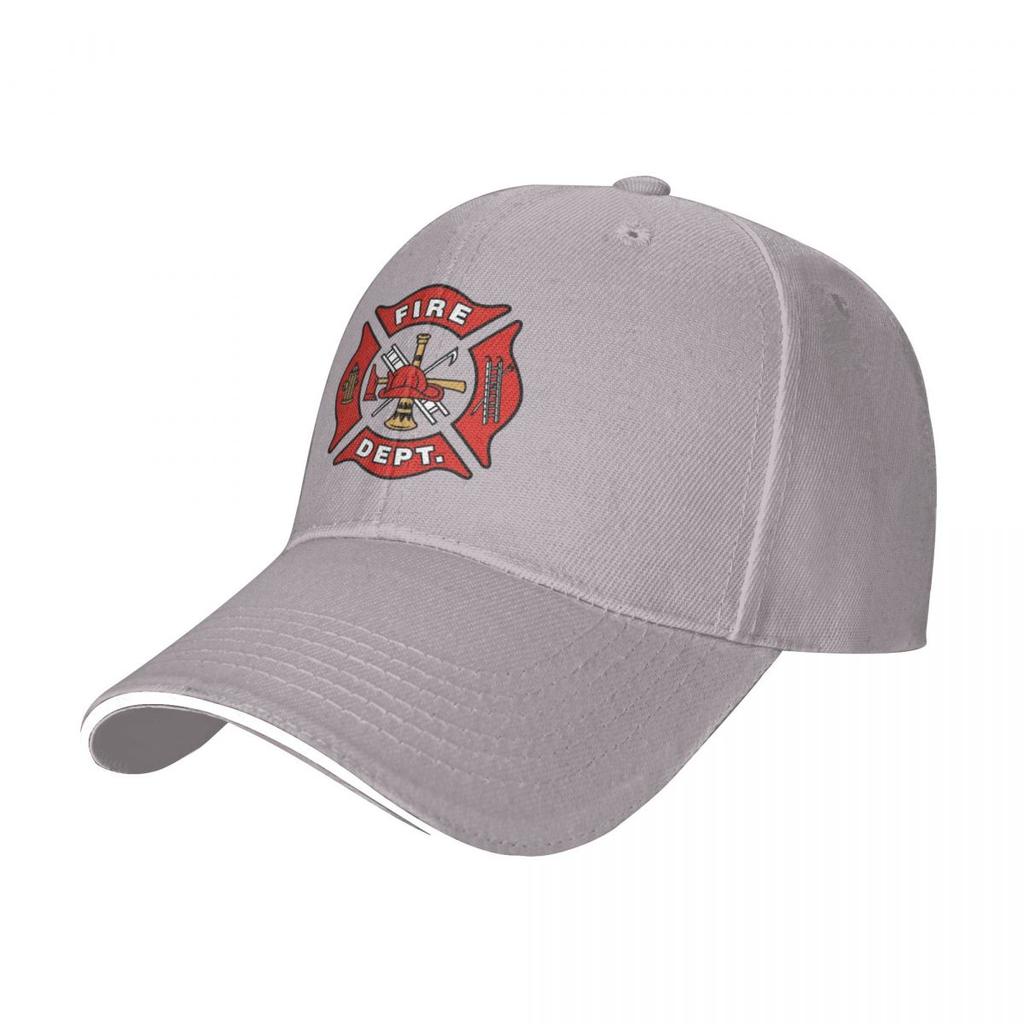 Fire Department Logo Firemen Badge Pool Party Baseball Caps Women Men Personalized Female Beach Coquette Hat Snapback Cap