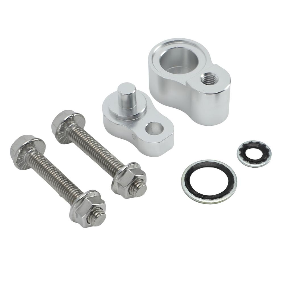 Zestaw do zaślepienia tylnej klimatyzacji Zakończenie przewodów Aluminiowy zestaw do eliminacji klimatyzacji z uszczelką HNBR