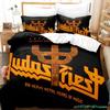 Judas Priest Bedding Set Single Twin Full Queen King Size Bed Set Aldult Kid Bedroom Duvetcover Sets 3D Print Bed Sheet Set