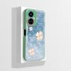 For Tecno Camon 19 Case Camon 19 Pro Neo Phone Case Astronaut Flower Camera Protection Anti Drop Liquid Silicone Soft Back Cover