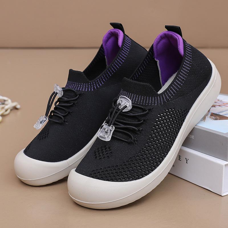 

Fashion Women s 2025 new summer casual single shoes lightweight and breathable comfortable and anti-slip outdoor sports leisure shoes 35