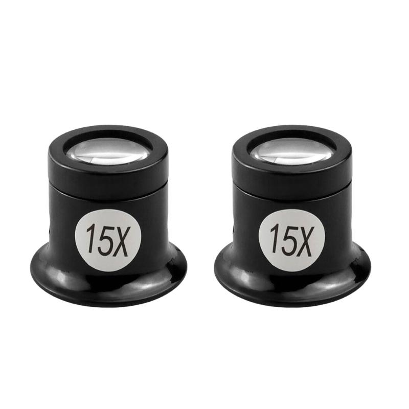 Jewelers Loupe Portable Monocular Magnifier Magnifying Glass Tool For Clock Maintenance Craftsmen And Hobbyists