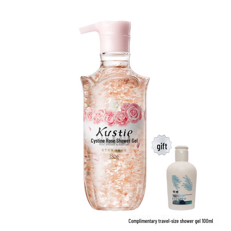Kustie Rose Petal Shower Gel Set