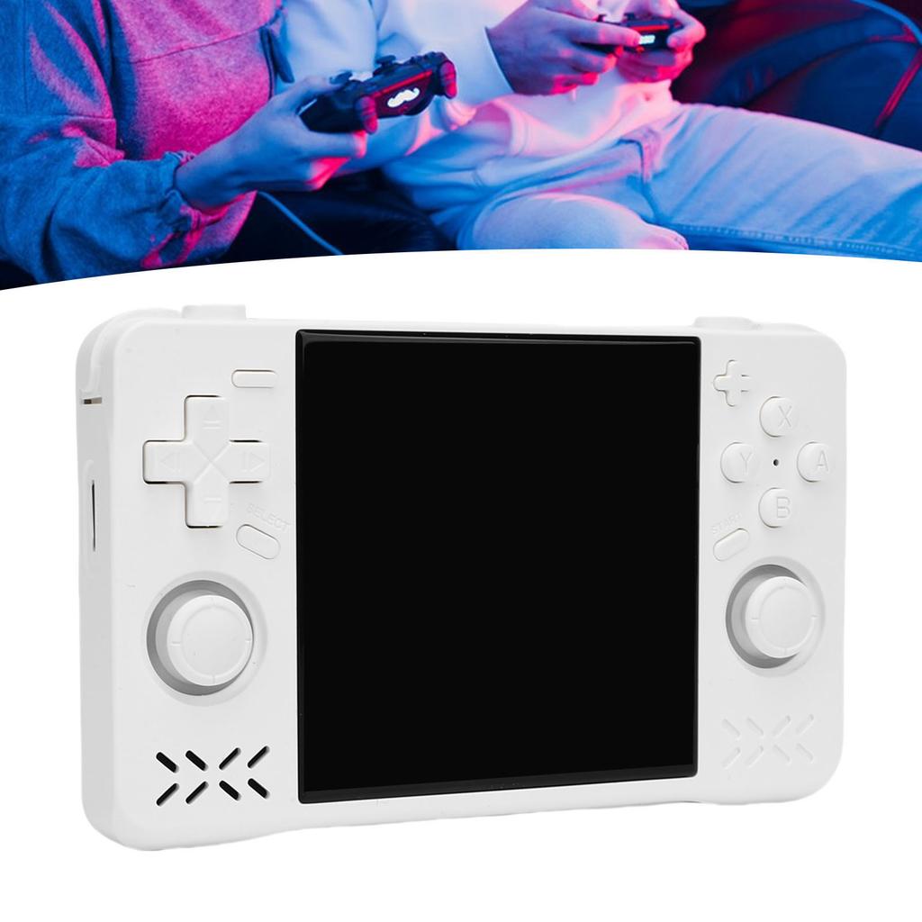Retro Handheld Game Console 4in Screen 1.5GHz Portable Rechargeable Gaming Console for Home Travel