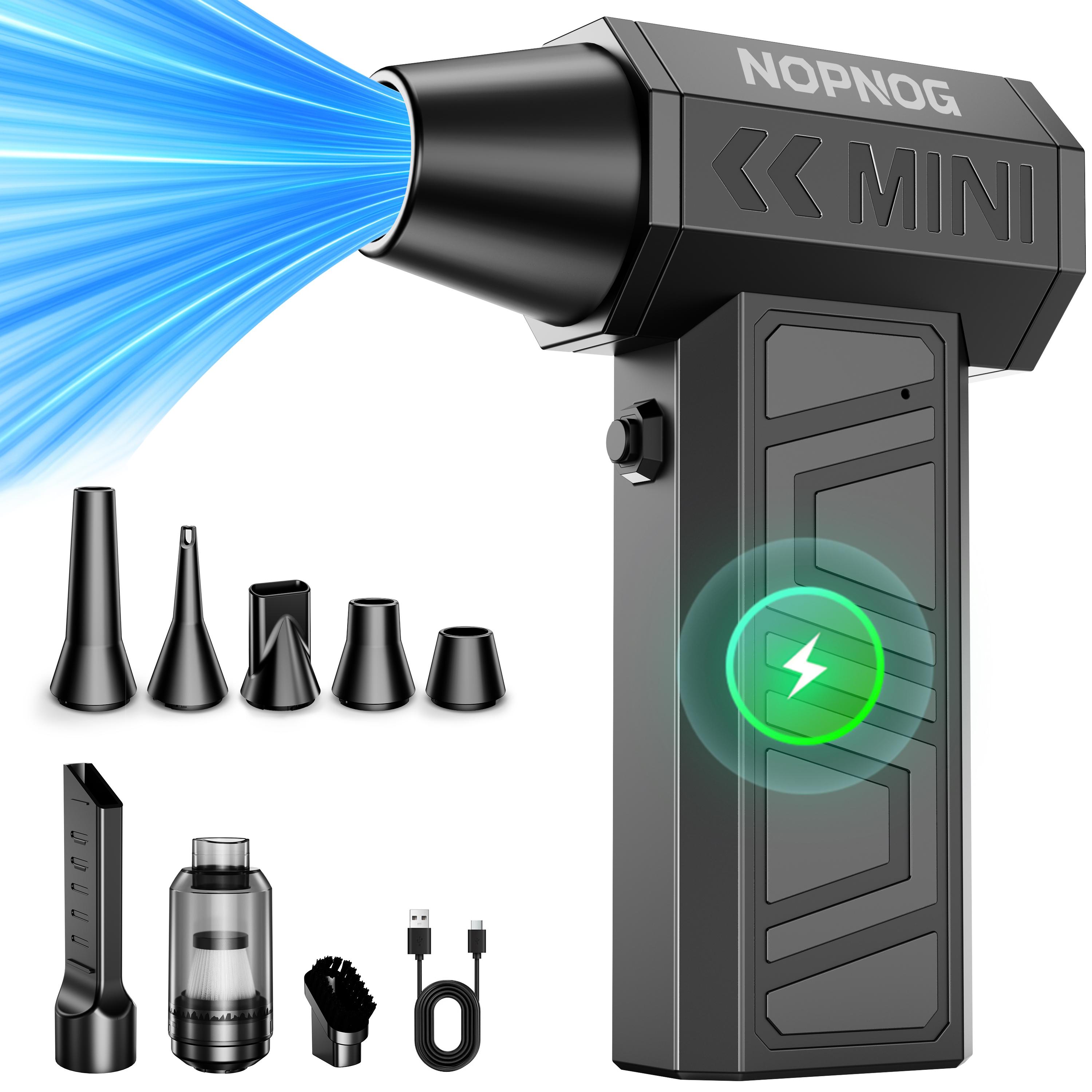 

Компьютерная клавиатура Blower Turbo Fan Ручной Сильный Струйный Вентилятор 2 в 1 Очистка Выдувание Инструмент Автомобильный Пылесос Электрический Воздушный Обдув чёрный