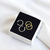 Korean Personalized Ear Clips Women's Earrings Without Ear Piercings Smooth Ear Bones Ear Buckles Temperament Jewelry