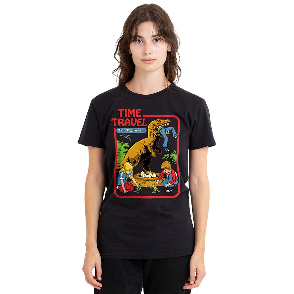 Steven Rhodes Womens/Ladies Time Travel T-Shirt