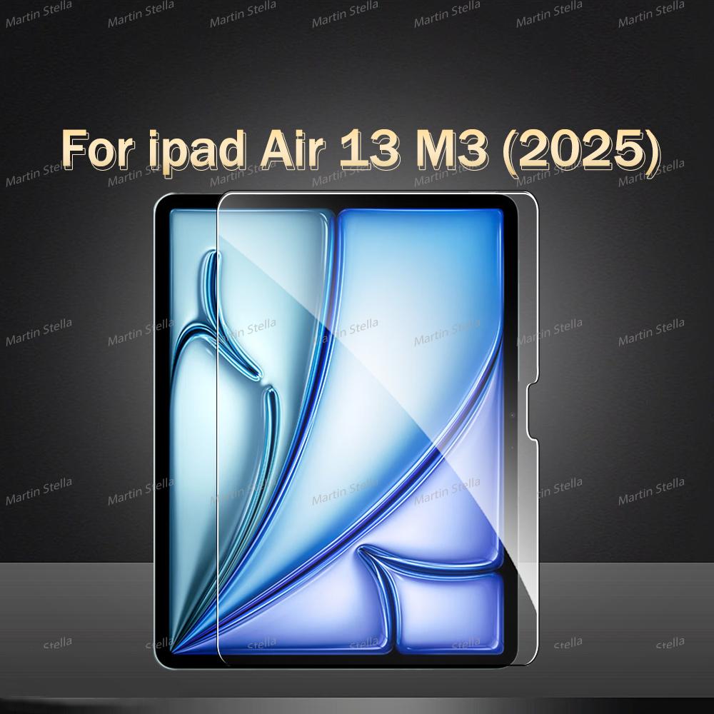 2 Stück Gehärtetes Glas Displayschutzfolie Für ipad Pro Air 13 11 2024 M4 M2 Air 5 4 Pro 12.9 11 M3 M5 2025 2026 Film