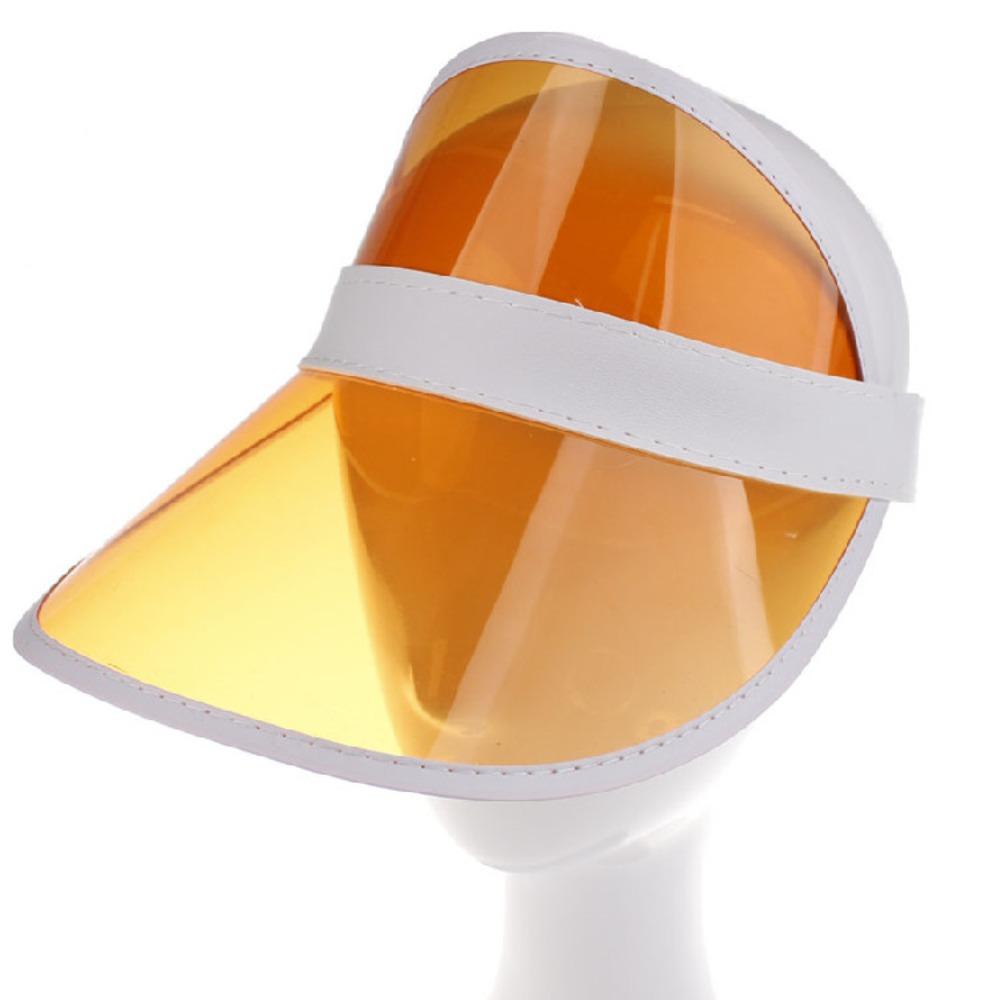 Sun-Proof Sunshade Hat Anti-UV Baseball Hat Fashion Transparent Sun Visor Hat  Unisex