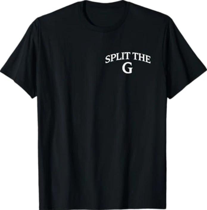 Split The G Shirt St Patrick s Day Men Women 2-Sided T-Shirt S