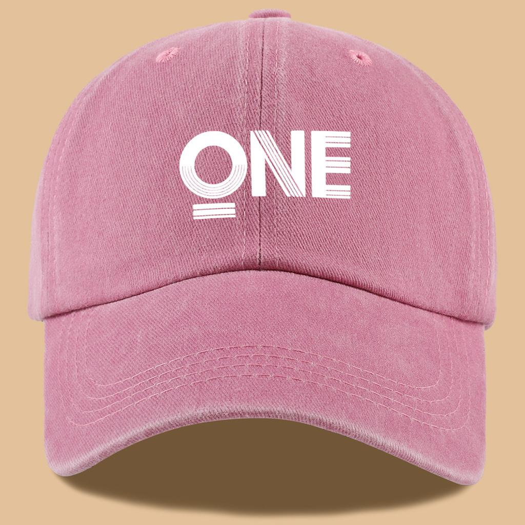 Printed Baseball Cap Fashionable Street Style Peaked Cap Unisex Adjustable Sun Hat