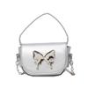 Single Shoulder Butterfly Crossbody Bag Solid Color Handbag Women Gift Fashion