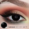 1 Pair White Colored Contacts Cosplay Contact Lenses for Eyes Black Lenses High Quality Soft Lenses Beauty Makeup Yearly