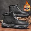 High-top Shoes Winter New Cold-resistant Snow Boots Youth Outdoor Sports Piled Thickened Warm Cotton Shoes