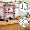 67" Künstliche Blumen Ranken Girlande Falsche Prunkwinde Hängende Ranken Kunstseide Frühlings Blumen Girlande für Kaminsims Wand Zaun Hochzeit Bankett Dekor