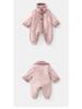 DUUDUU Winter Cotton Rompers for Newborns & Infants, Fleece-Lined, Class A, Thick Jumpsuits