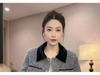 New French Petite Woolen Jacket - Autumn/Winter Collection, Stylish Lapel, Thickened Short Design
