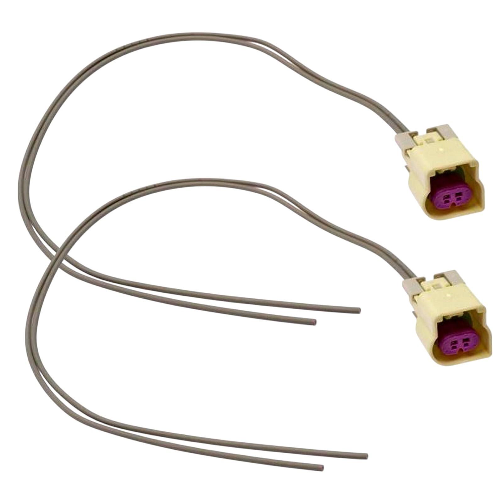 Set 2 Pc 12570215 Knock Sensor Connector Fits: GM Hummer Isuzu Saab Saturn