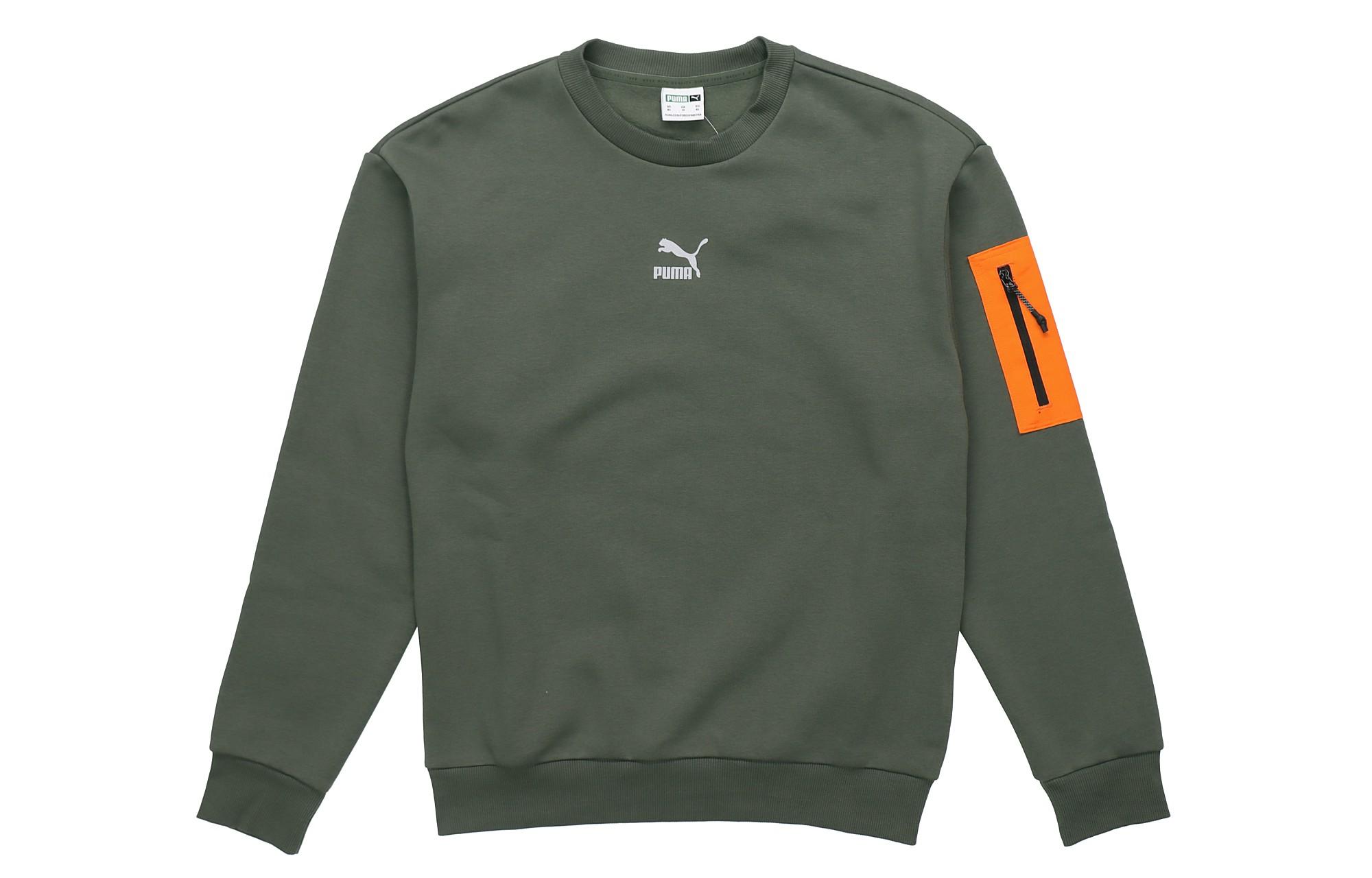 PUMA Sweatshirts Men s Jasper Crew Neck Thickened 530291-64 XL