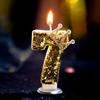 Creative Crown Birthday Number Candles - Adult & Kids Cake Decoration Topper