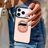Space Lips Phone Case For iPhone 17 Air 14 15 13 12 Max Cover For Apple 16e 11 Pro Max Plus Coque